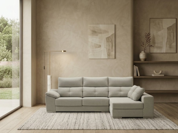 Sofá Chaise Longue Modelo Berlín